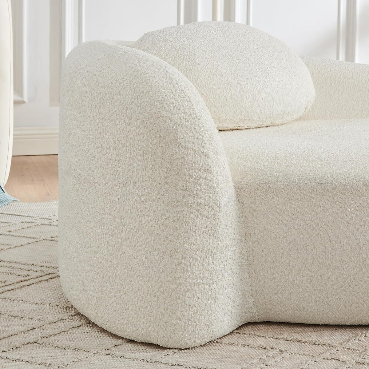 Modern Bouclé Cloud Lounge Chair