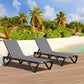 Heavy-Duty Textilene Aluminum Outdoor Lounge Chair