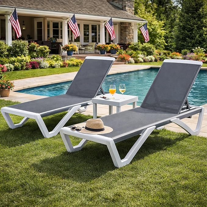 OasisFlex Aluminum Chaise Lounge