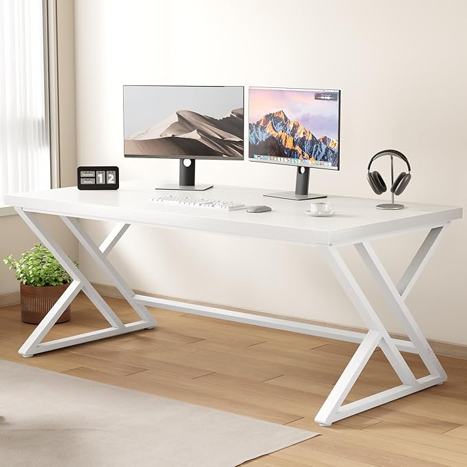 Ironwood Executive Desk – Modern Industrial Workstation