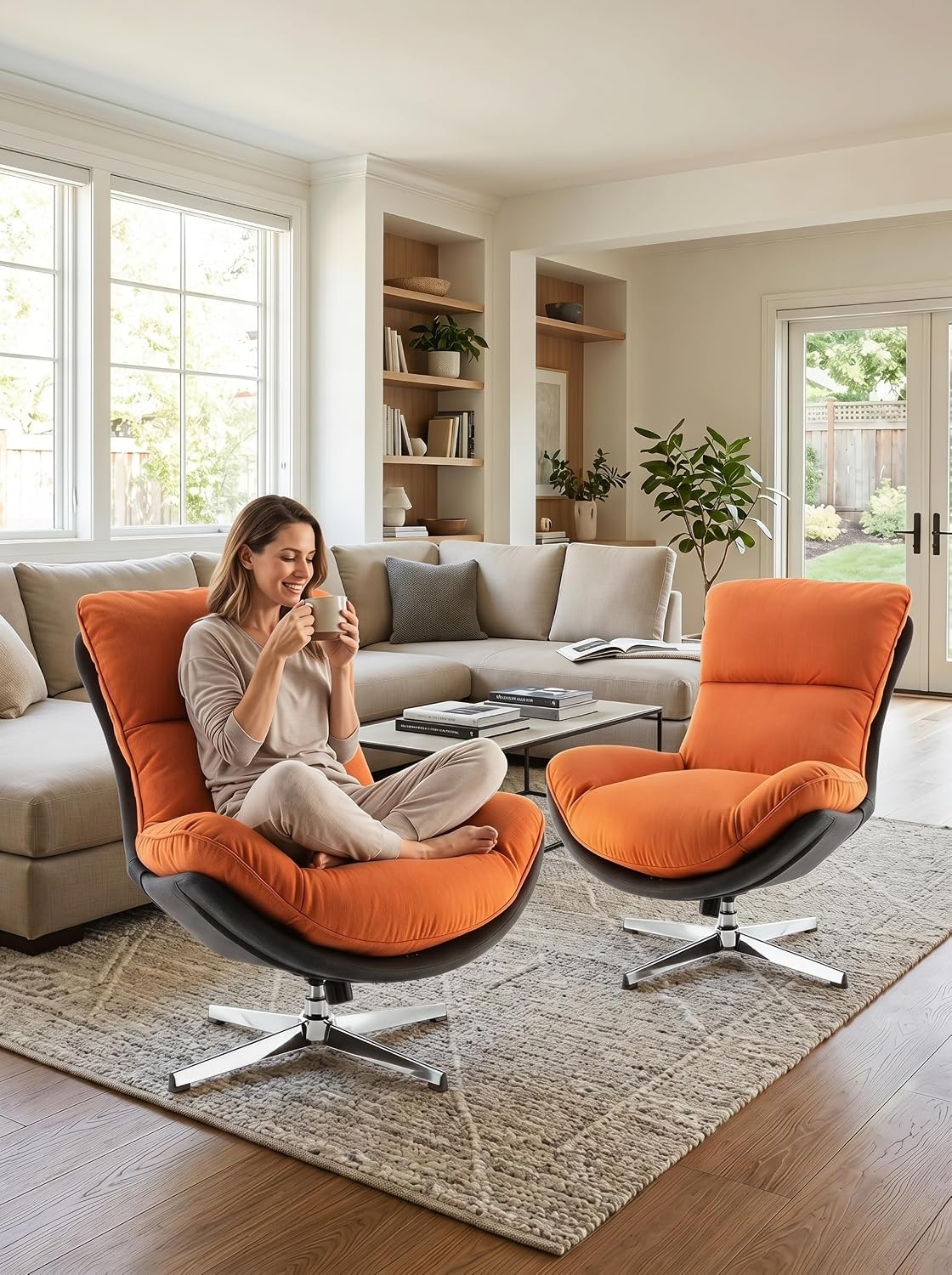 Modern Swivel Accent Chair