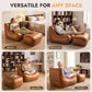 Oversized Faux Leather Lounge Chair