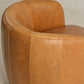 Estate Collection™ Genuine Leather Swivel Accent Chair