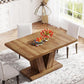Heritage Elm Rustic Dining Table