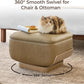 Montclair™ Leather Swivel Chair & Ottoman Set