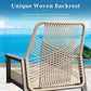 Coastal Breeze Rope Weave Patio Dining Set
