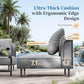 HavenLux Deep Seating Modular Patio Conversation Set