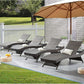 Harbor Wave Chaise Lounge Set