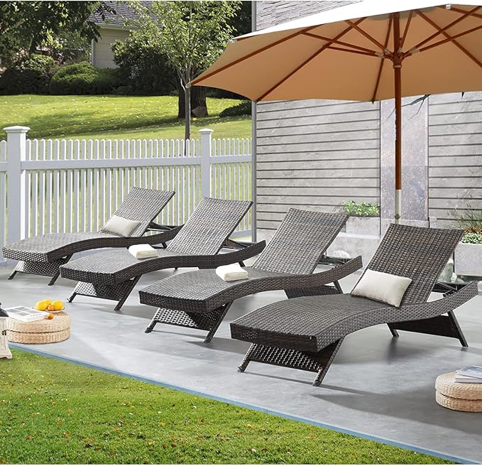 Harbor Wave Chaise Lounge Set