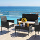 LunaWeave Patio Bistro Set