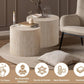 Round Nesting Coffee Table Set