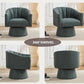 Highgate™ 360° Faux Leather Swivel Barrel Chair