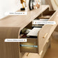 Modern Curved Oak Dresser