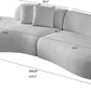 CloudCurve Bouclé Modular Sofa