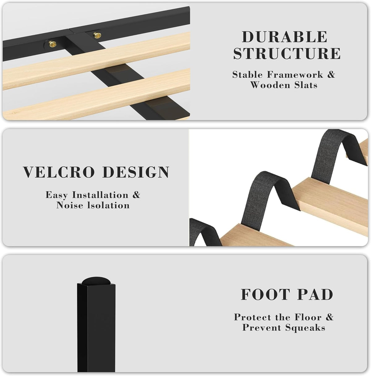 Modern Luxe Velvet Platform Bed