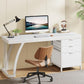 Prestige Computer Desk with Reversible File Cabinet