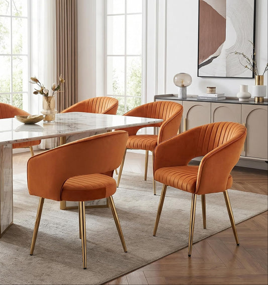 Marbella Upholstered Dining Chair Set