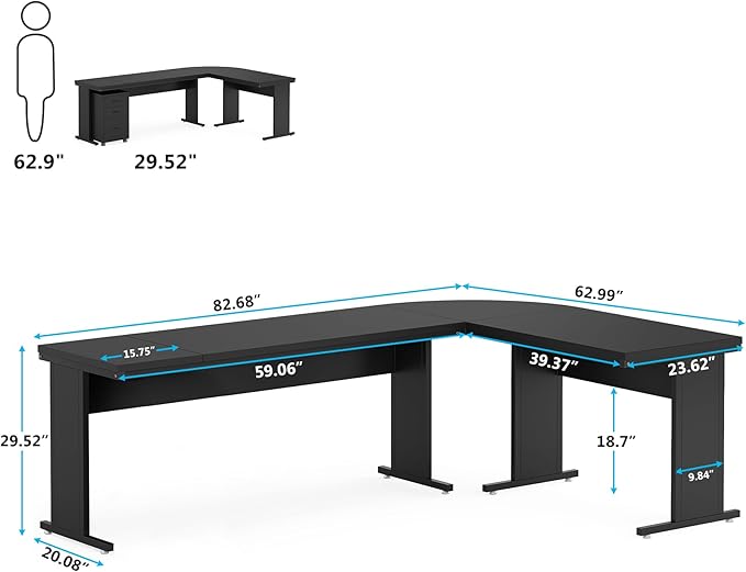 Execupro™ L-Shaped Desk