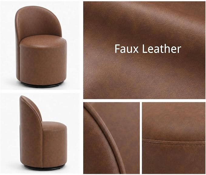 Alden 360° Upholstered Swivel Chair Set