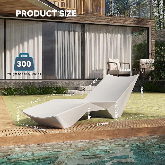 Azure Wave Resort Pool Lounger