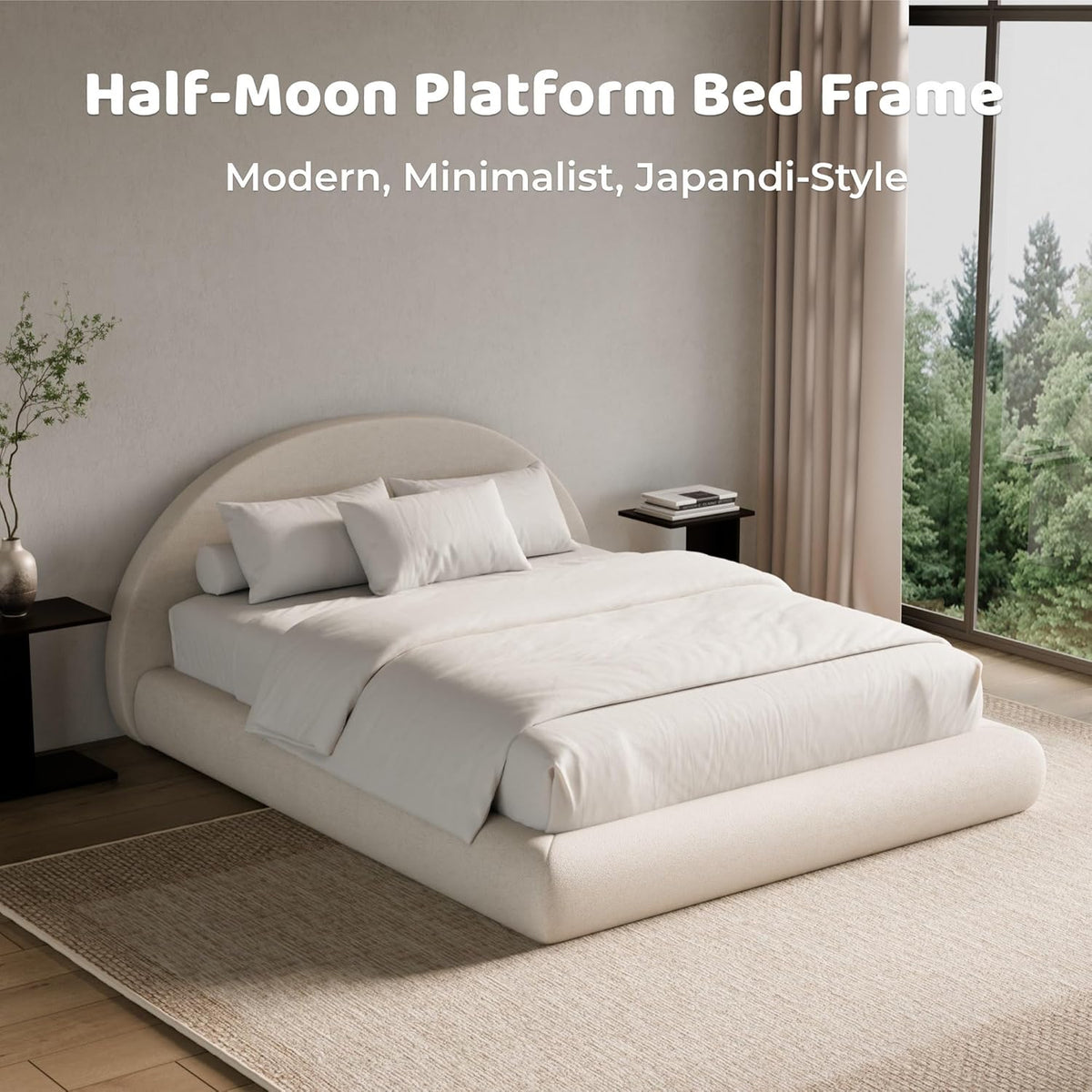 Luna Arch Upholstered Bed