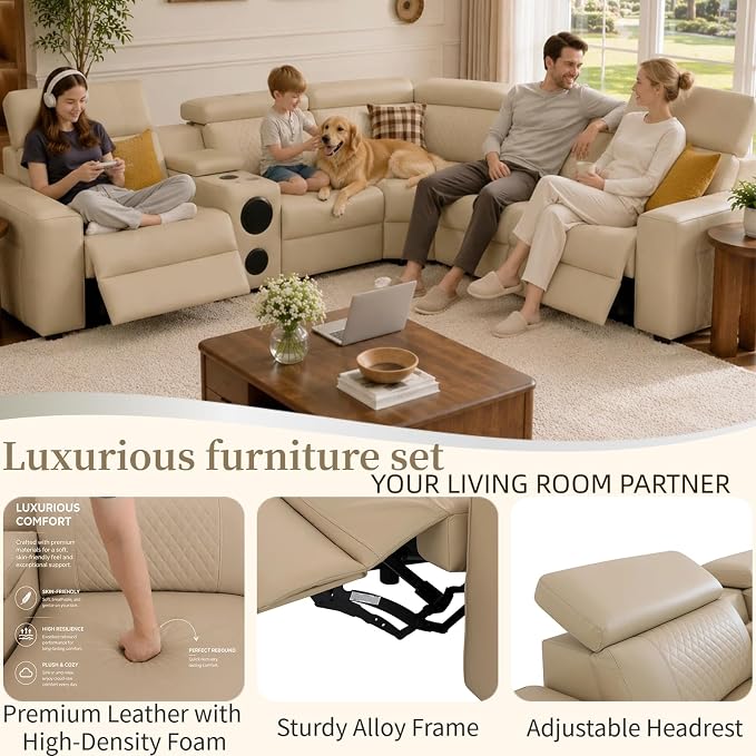LuxeCinema™ Power Reclining Sectional