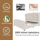 Modern Luxe Tufted Bed