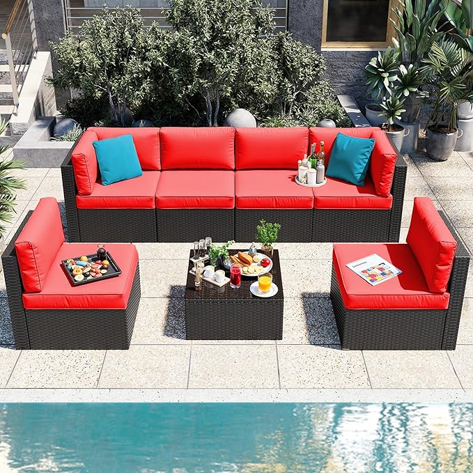 BreezeHaven Outdoor Sectional Set
