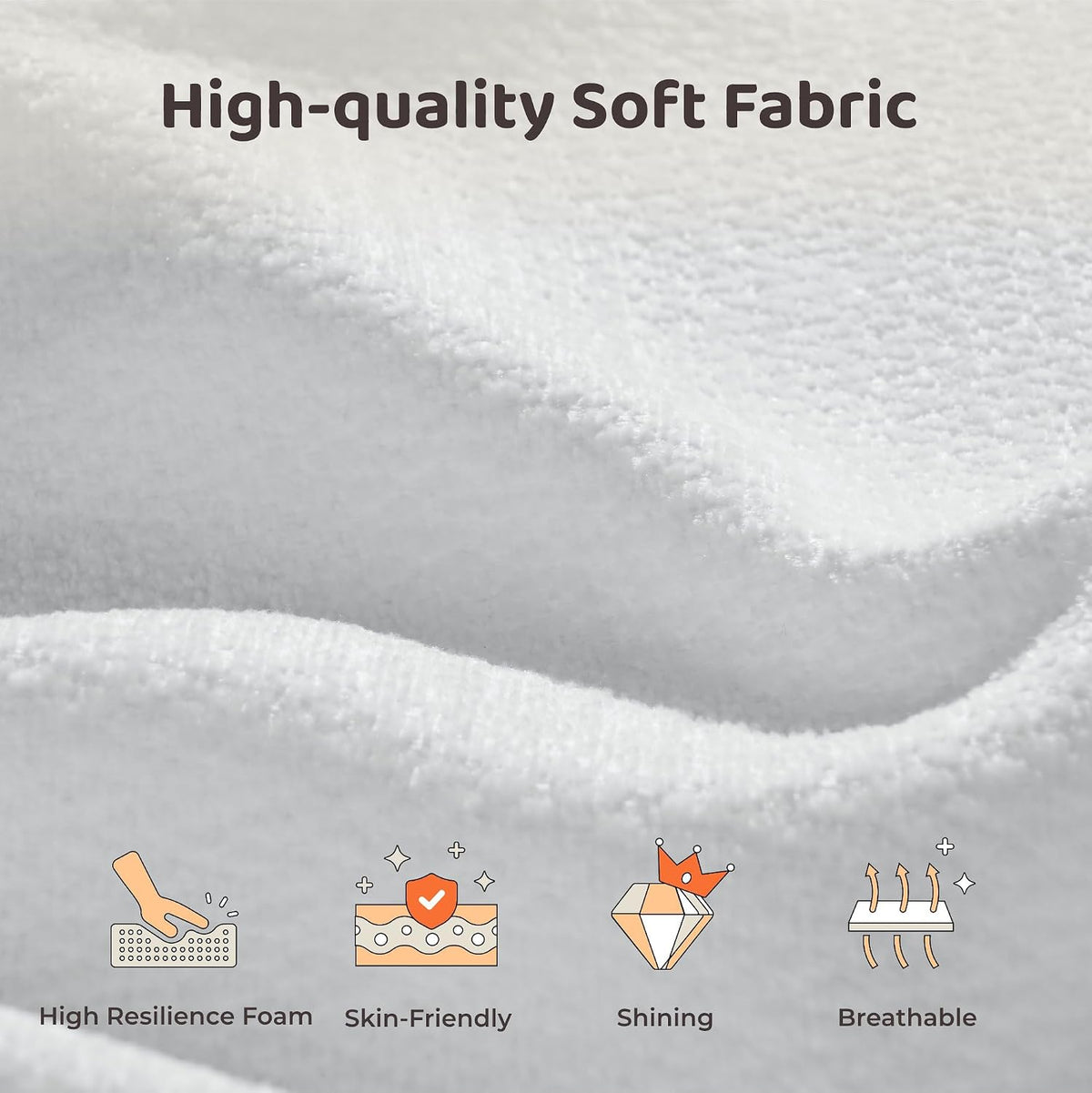 Cloud Chenille Upholstered Bed