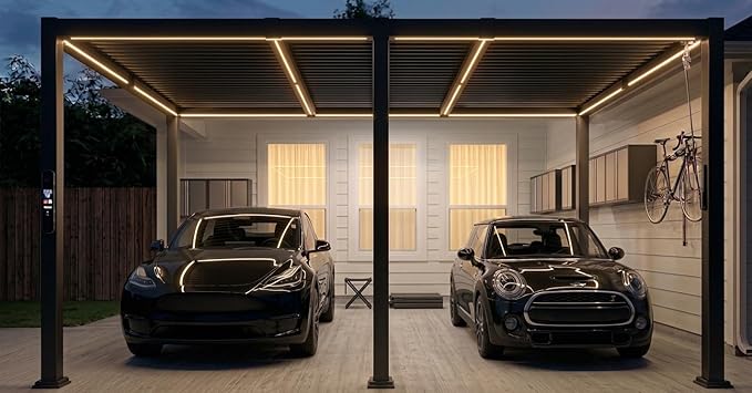 Solara Luxe Louvered Pergola