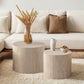 Round Nesting Coffee Table Set