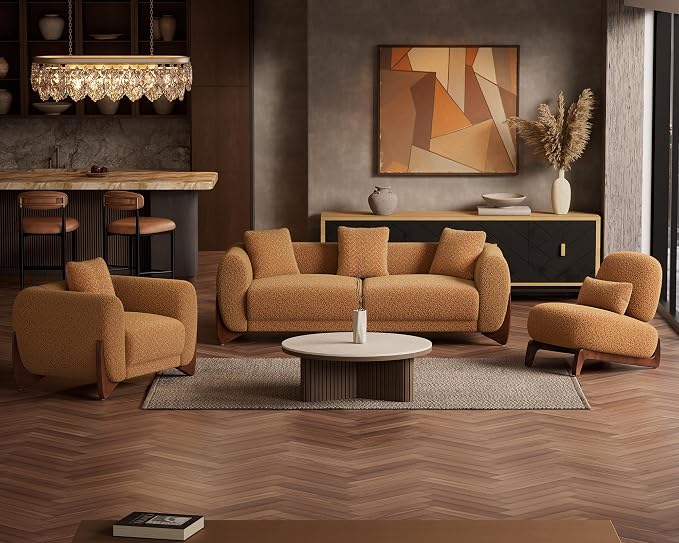 Modern Contour Boucle Cloud Collection