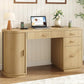 Monarch Fluted Executive Storage Desk with Charging Station