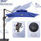 LumiShade LED Cantilever Umbrella
