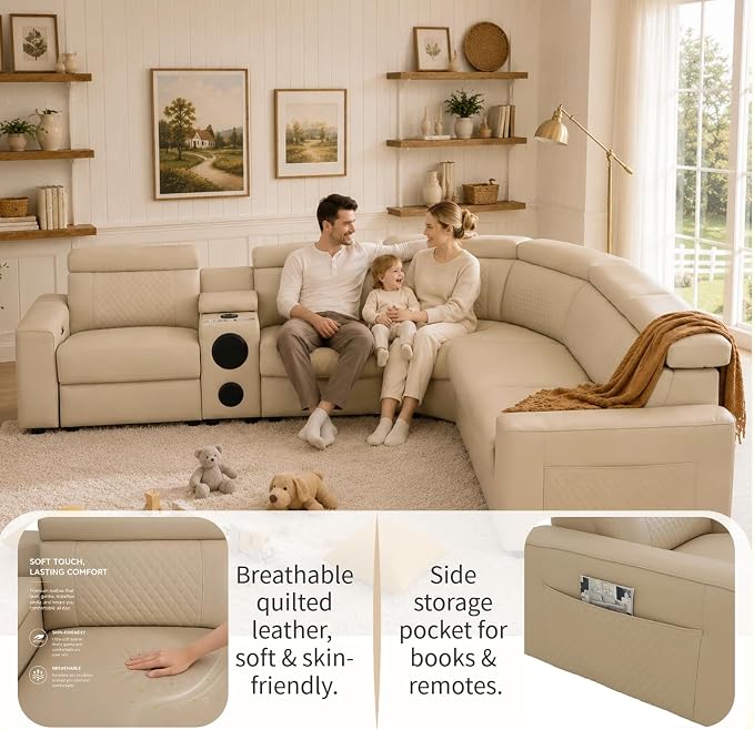 LuxeCinema™ Power Reclining Sectional