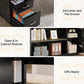 RegalCore L-Shaped Executive Office Desk with File Storage