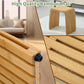 CurvaBamboo Shower Seat