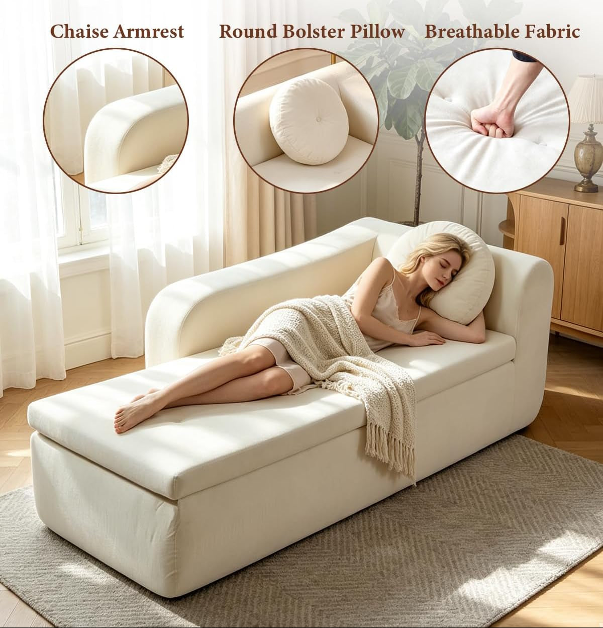 Modern Oversized Upholstered Lounge Chair