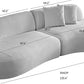 CloudCurve Bouclé Modular Sofa