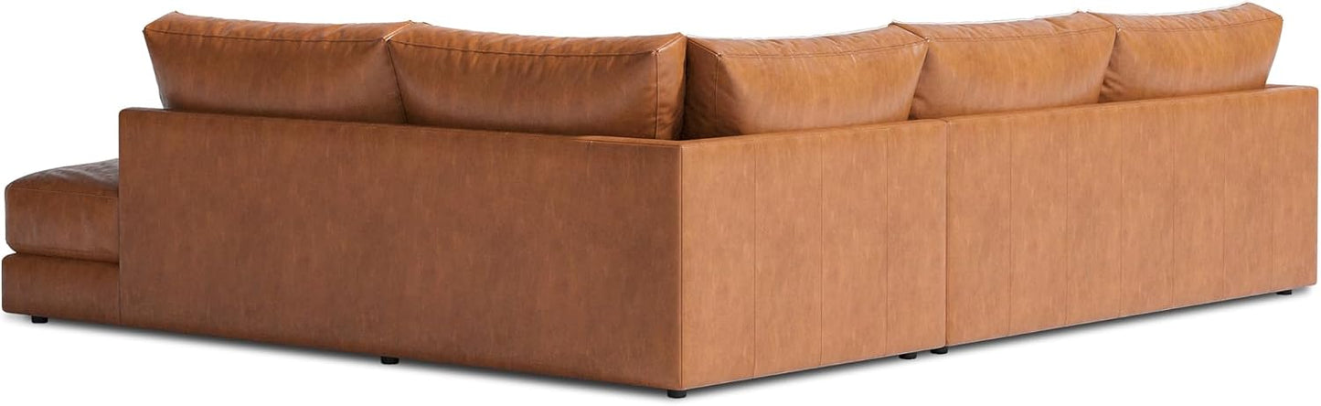 Monte Carlo™ Nappa Leather Sectional