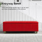 Contemporary Upholstered Storage Bench