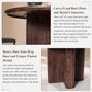 Bellamy Fluted Round Dining Table