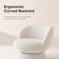 LunaBelle™ Chenille Swivel Chair