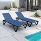 Heavy-Duty Textilene Aluminum Outdoor Lounge Chair