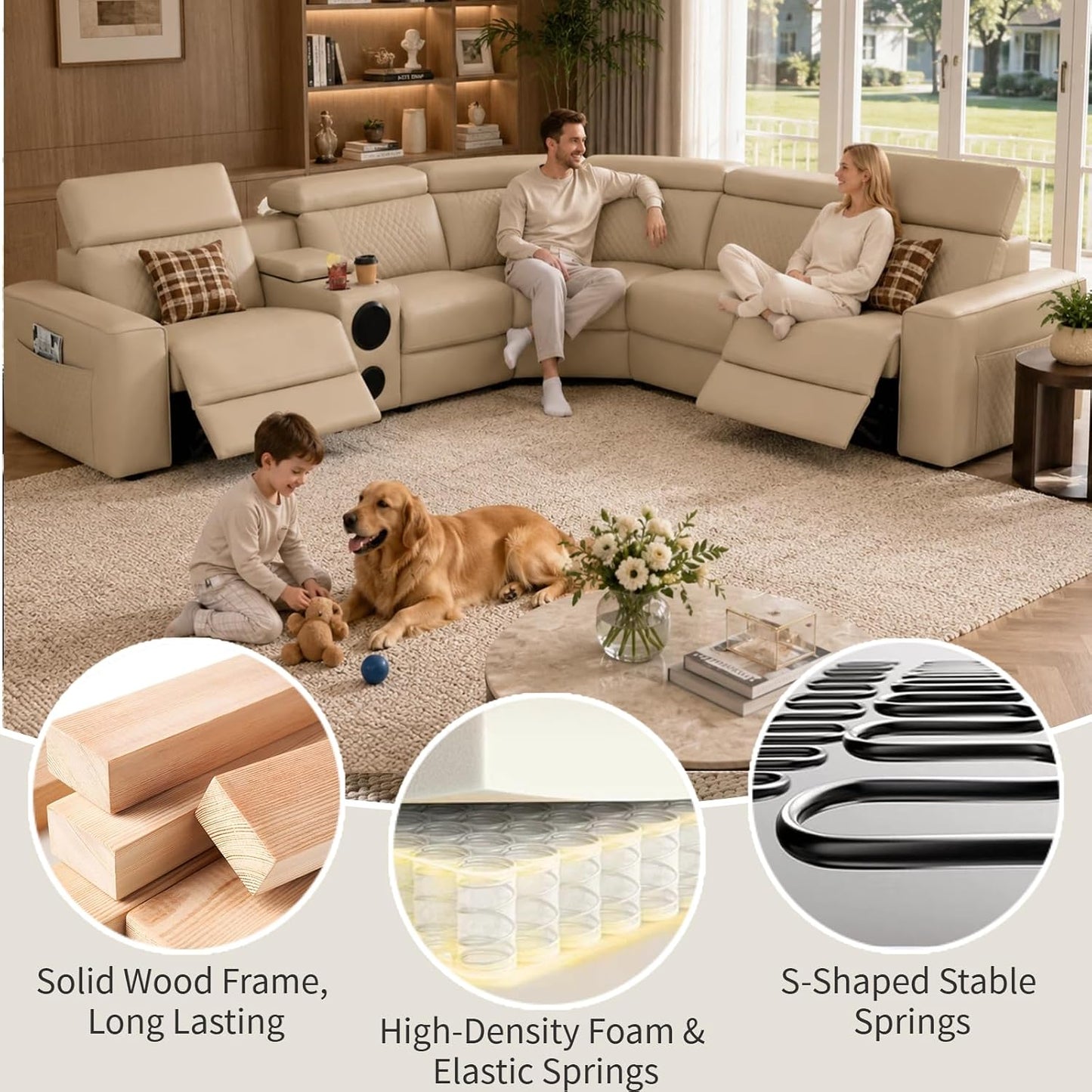 LuxeCinema™ Power Reclining Sectional