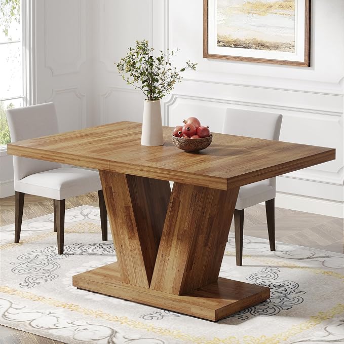 Heritage Elm Rustic Dining Table
