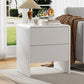 Minimalist Fluted Nightstand Set