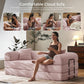 CloudRest Corduroy Sleeper Sofa Bed