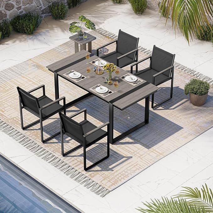 HarborLine Aluminum Outdoor Dining Set