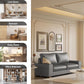 LuxeLine™ Faux Leather Sofa